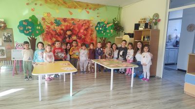 Ден на четенето  - ДГ Снежанка - Велики Преслав