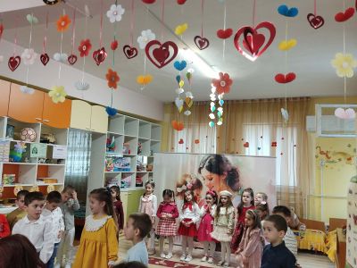 "С обич за мама" - тържество в група "Мечо Пух" - ДГ Снежанка - Велики Преслав