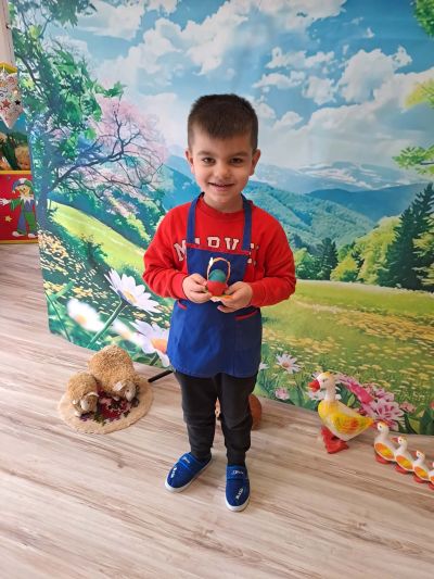 "Моето красиво Великденско яйце" - ДГ Снежанка - Велики Преслав